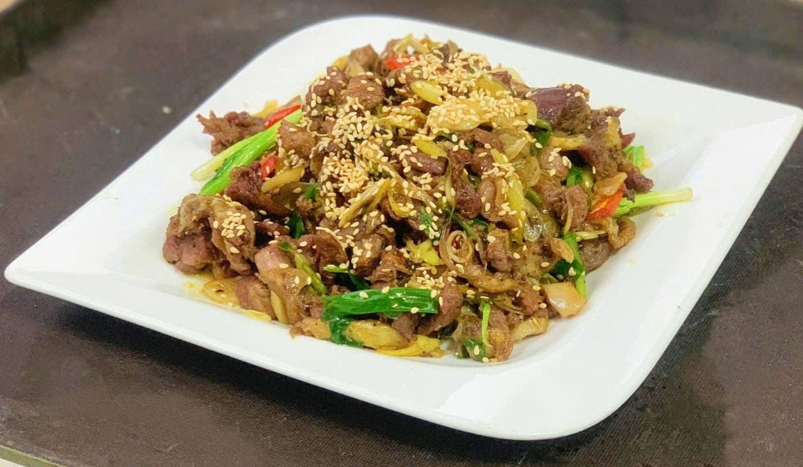 Ngỗng xào lăn
